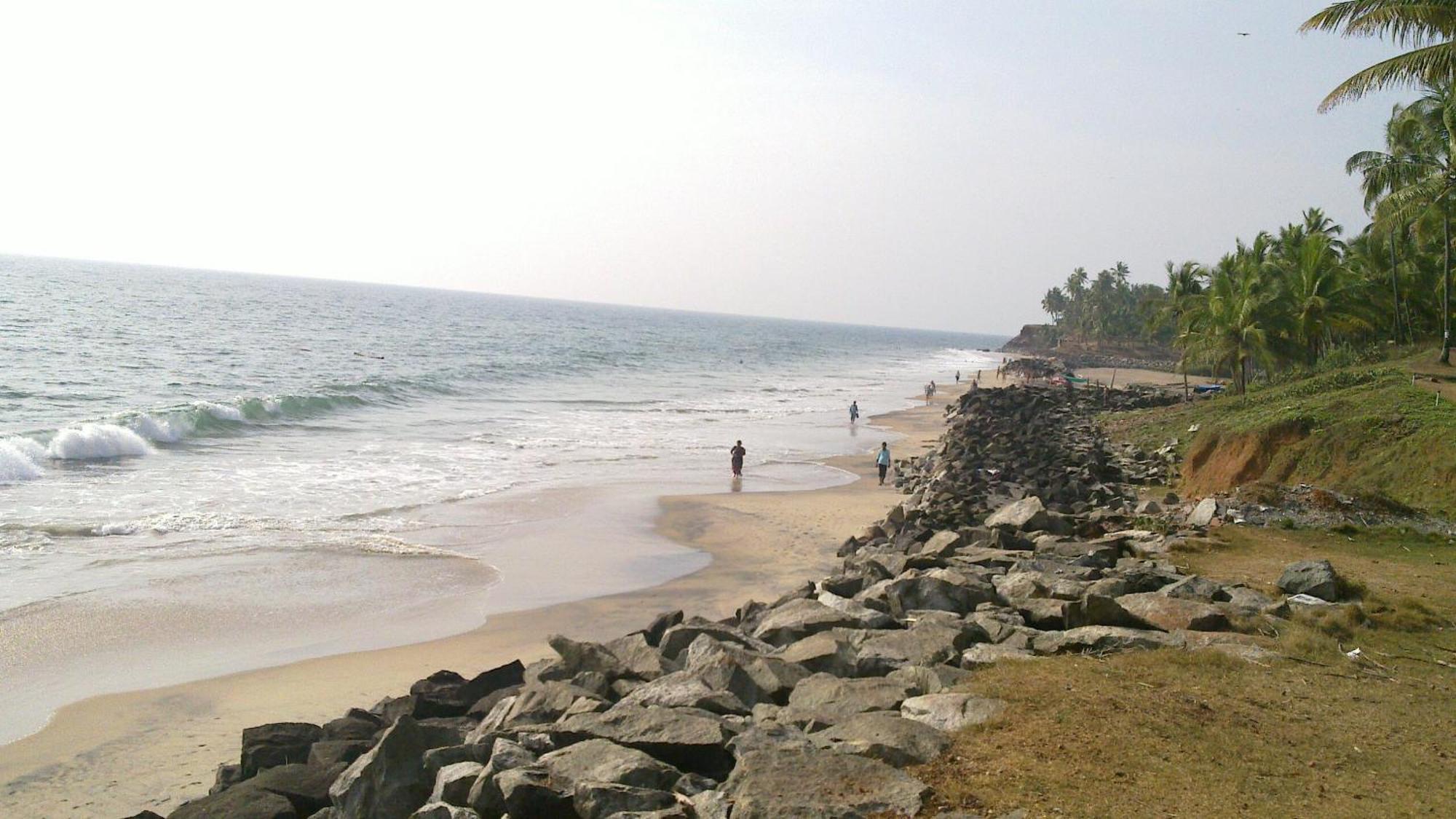 Blue Water Beach Resort Varkala Esterno foto