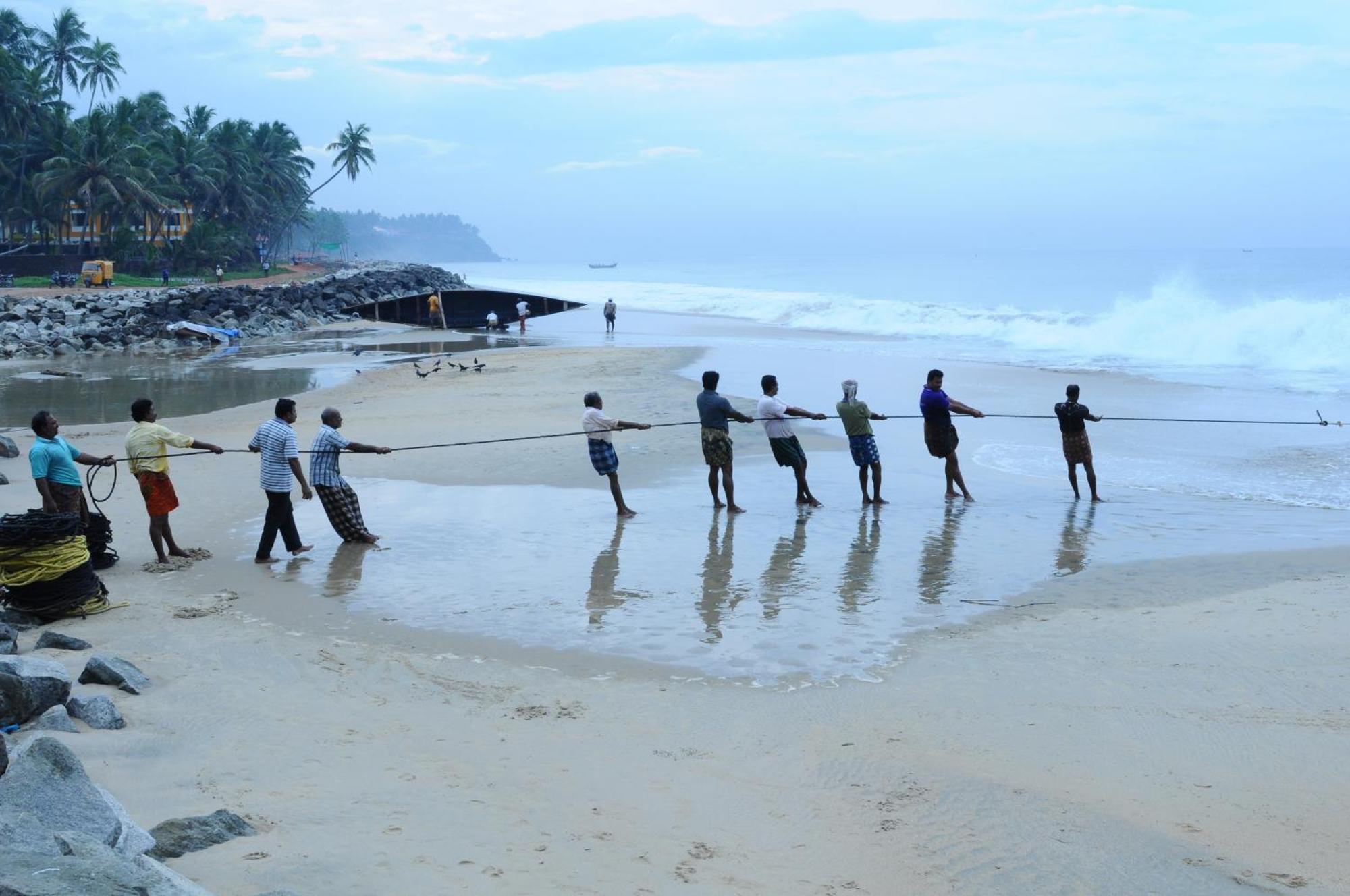 Blue Water Beach Resort Varkala Esterno foto