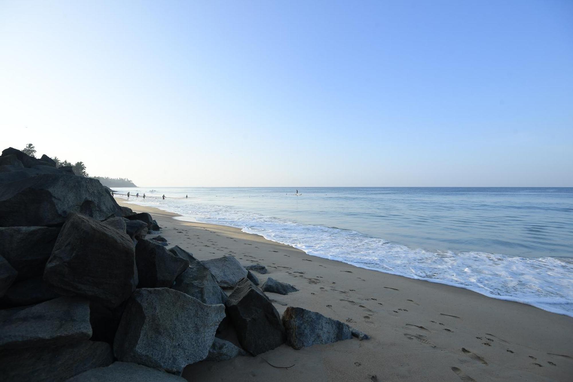 Blue Water Beach Resort Varkala Esterno foto