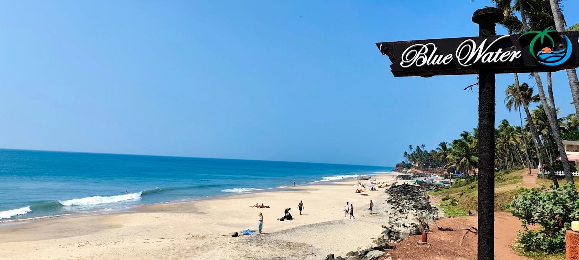 Blue Water Beach Resort Varkala Esterno foto